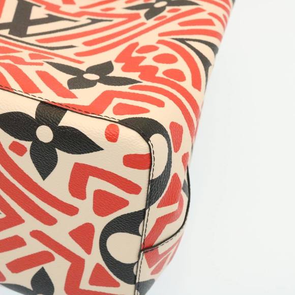 LOUIS VUITTON Monogram Giant LV Clafoutis Neo Noe Shoulder Bag Red Auth 29182A - Picture 16 of 16